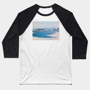 Au Bord Du Fjord De Christiania by Claude Monet Baseball T-Shirt